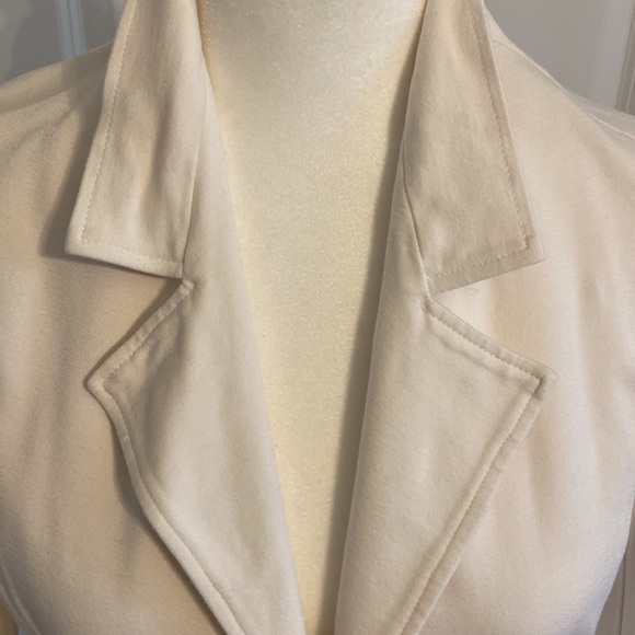 Beautiful Tracy Moore By Freda’s Ivory OpenFront Jacket. Size XS-Small - Picture 4 of 10
